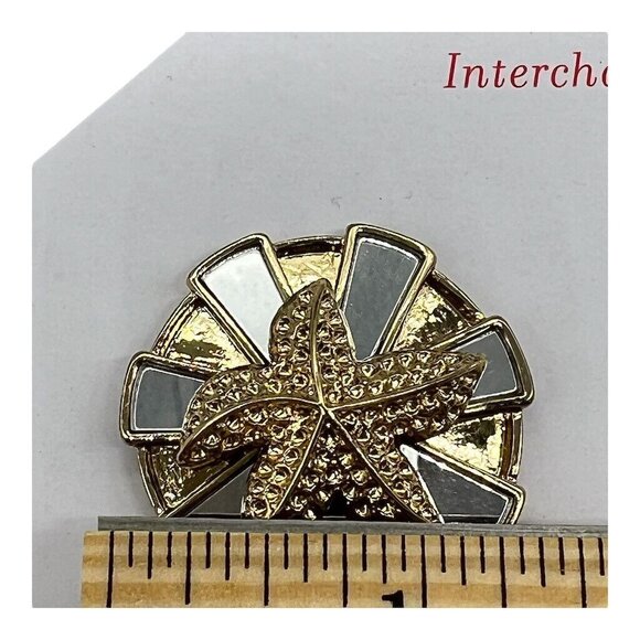 Lindsay Phillips Serafina Interchangeable Snaps One Size Gold & Silver - Picture 6 of 6